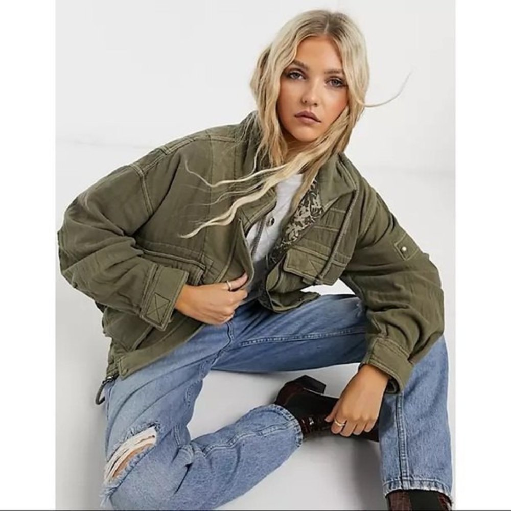 🌟  FREE PEOPLE EYES ON YOU JACKET NWT 🌟